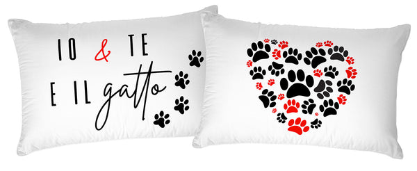 acquista 2er-Set Kissenbezüge mit Digitaldruck aus bedruckter Baumwolle 09