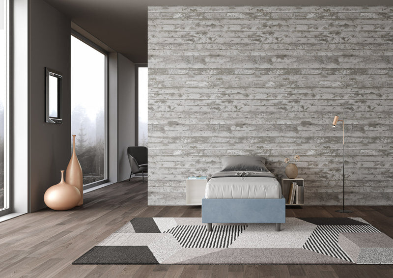 Letto 1 Piazza E Mezzo Azelia Azzurro Varie Misure