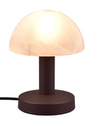 Lampada da Tavolo da Interno Attacco E14 in Metallo Ruggine