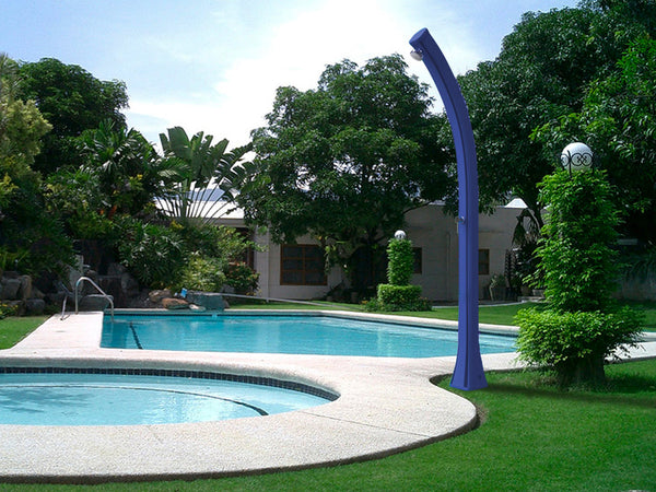 Doccia Solare da Esterno Giardino 23L Miscelatore Arkema Happy Blue Ocean sconto