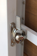 Tavolo Cayman Allungabile 160/240x95x75 h cm in Alluminio Bianco