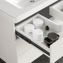 Set 10 Guide Cassetto con Chiusura Soft 45x500 mm in Acciaio Emuca Nero