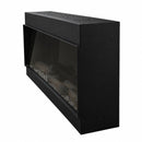 Camino Elettrico da Incasso a Parete Frontale 150x18x46 cm Detroit LED RGB e APP  