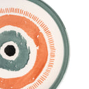 Set 6 Piatti Frutta Ø20x2 cm  in Ceramica VdE Tivoli 1996 Occhio Marino