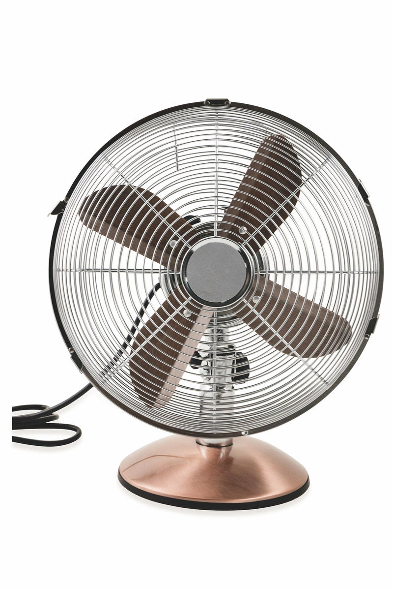 Ventilatore da Tavolo 30cm Oscillante 3 Velocità  35W Kooper Eolo Bicolore