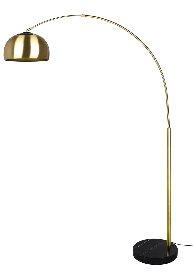 Piantana da Interno Attacco E27 in Metallo Ottone Opaco