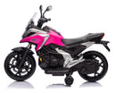 Moto Elettrica per Bambini 12V con Licenza Honda NC 750 Rosa