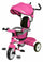 Push Dreirad umkehrbarer Kindersitz Miller Colibrino Pink