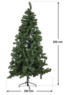 Albero di Natale Artificiale Adami Monte Prado Verde Varie Misure