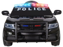 Macchina Elettrica Polizia per Bambini 12V Babyfun Police Nera