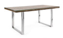 Tavolo 180x90x76h cm con Vetro Stanton