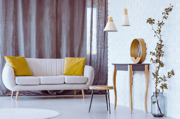 Pendelleuchte aus weißem Bicones-Metall und Holz acquista