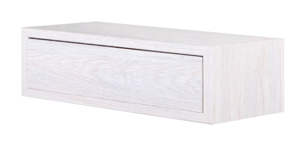 Mensola da Parete 1 Cassetto 45x13,4x20 cm in Fibra di Legno Lego Rovere Imperiale