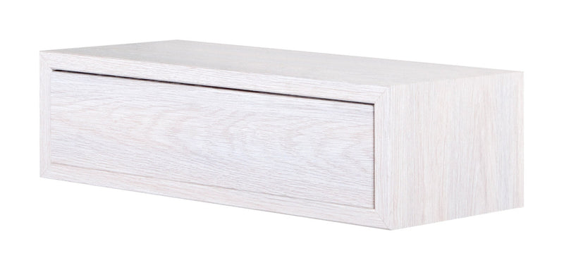 Mensola da Parete 1 Cassetto 45x13,4x20 cm in Fibra di Legno Lego Rovere Imperiale