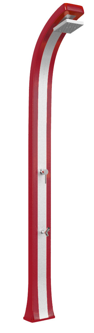 Doccia da Giardino Miscelatore e Lavapiedi Arkema Spring Plus Fascia Inox Ruby prezzo