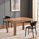 Tavolo da Pranzo Allungabile 120-200x80x76 cm in Legno Quercia      