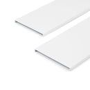 Set di Divisori Casseti Vertex-Concept L 900 Verniciato Bianco Alluminio e Tecnoplastic Emuca