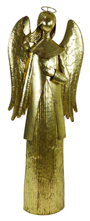 Angelo maxi oro con cuore cm 68x27 h 188