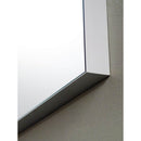 Specchio in 70x2x70cm TFT Iris 2 Argento