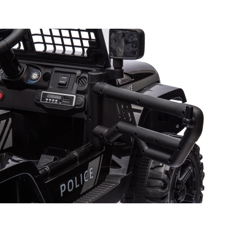 Macchina Elettrica per Bambini 12V Baby Fuoristrada Nera