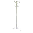 Appendiabiti a Stelo Ø45xh180 cm in Metallo Bianco