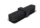Connettore Prolunga per Sistema Illuminazione a Binario Monofase Nero