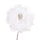 Set 12 Pfingstrosen-Picks Ø11 cm Weiß