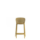 Set 4 Sgabelli 46x42x93 cm in Polipropilene Spot Senape