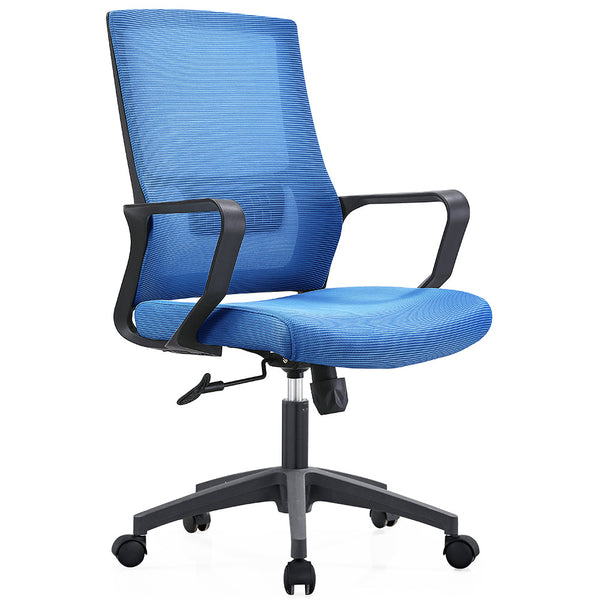 Sedia da Ufficio Blu Poltrona da Scrivania Studio Cameretta Altezza Regolabile online