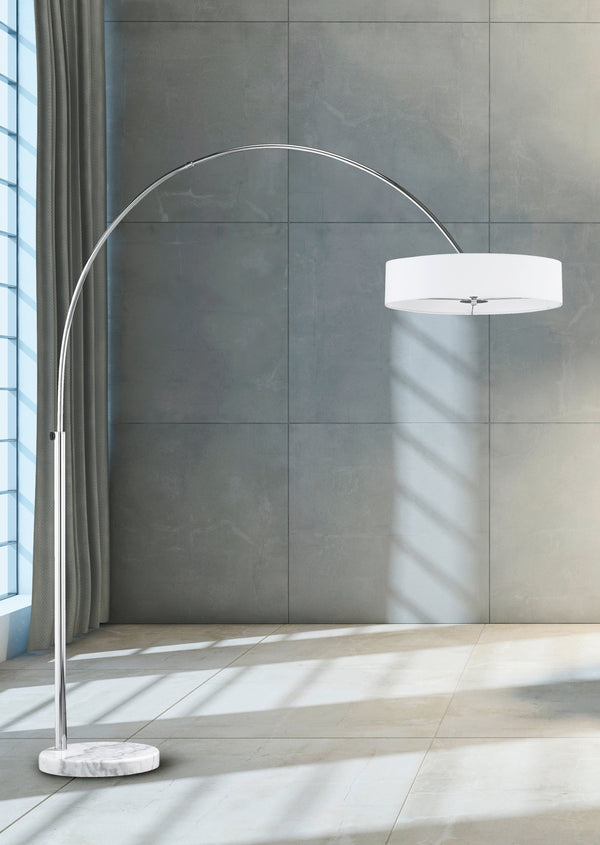 acquista E27-Stehlampe für den Innenbereich aus verchromtem Metall