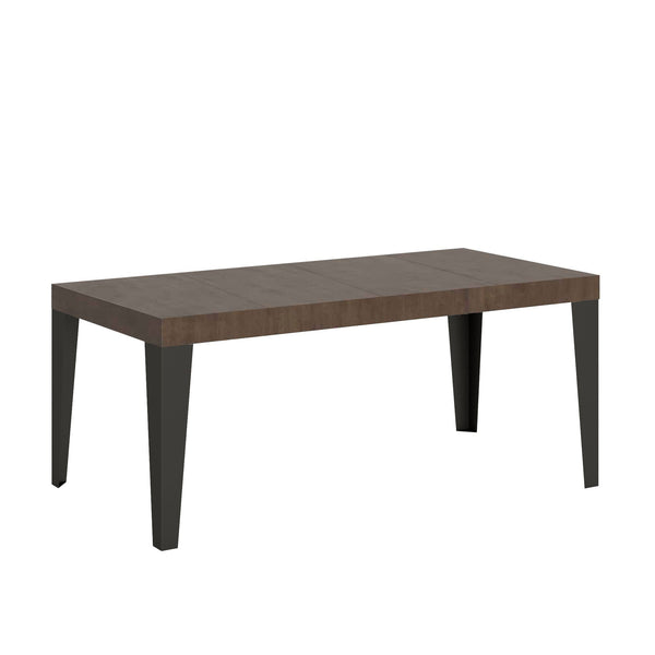 acquista Tavolo Allungabile 90/246x90x77 cm Flame Premium Noce