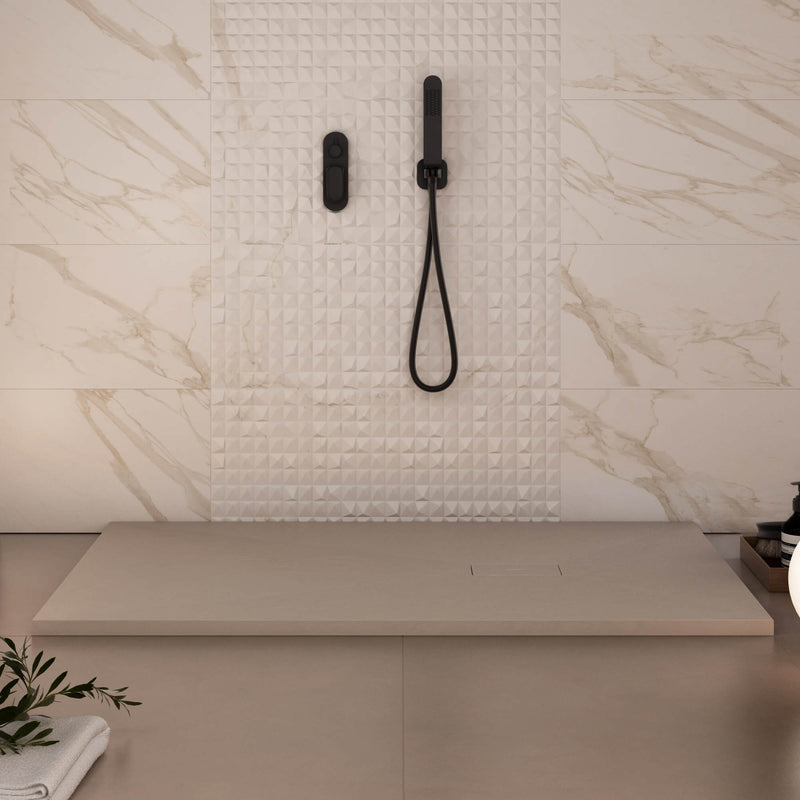 Piatto Doccia in Pietra Bonussi Manila Moka Varie Misure