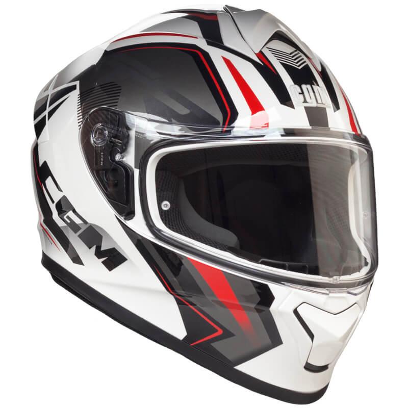 Casco Integrale per Scooter Visiera Lunga CGM Suzuka 301G Bianco XS - (53-54 cm)