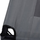 Brandina Letto Cuccia per Cani 43x55x17 cm con Borsa per Trasporto Max 20kg grigio      