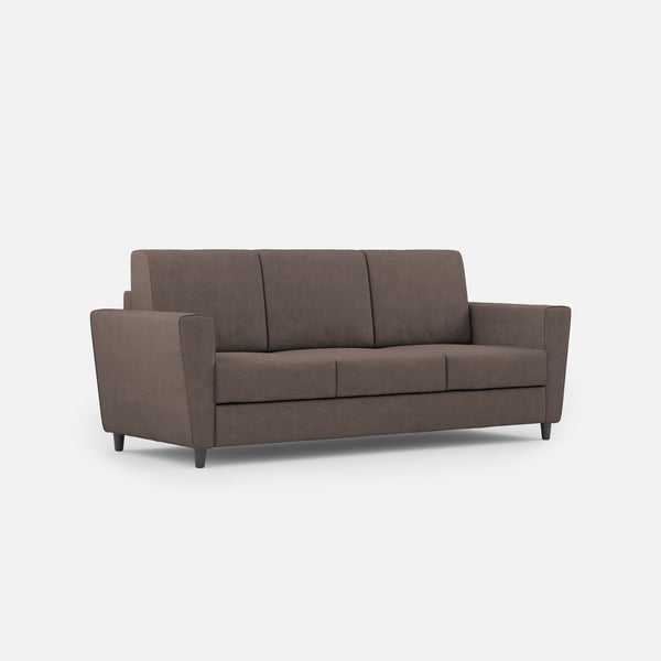 online Divano 3 Posti 212x85x85 cm Yasel in Tessuto Talpa