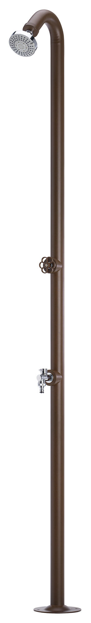 Gartendusche mit Armatur Belfer 42D3 Rost sconto