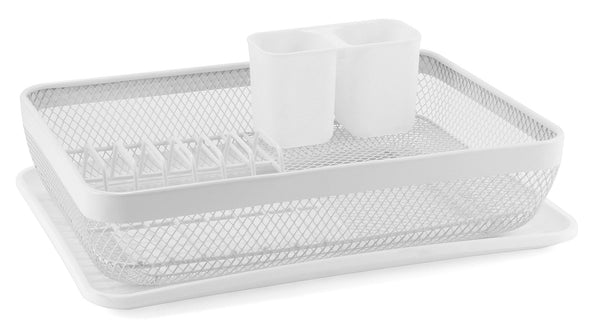 Abtropfgestell und Besteck 46x29x14 cm Weiße Kollektion online