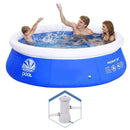 Piscina Fuori Terra Gonfiabile Autoportante Rotonda 300x76cm Jilong Blu