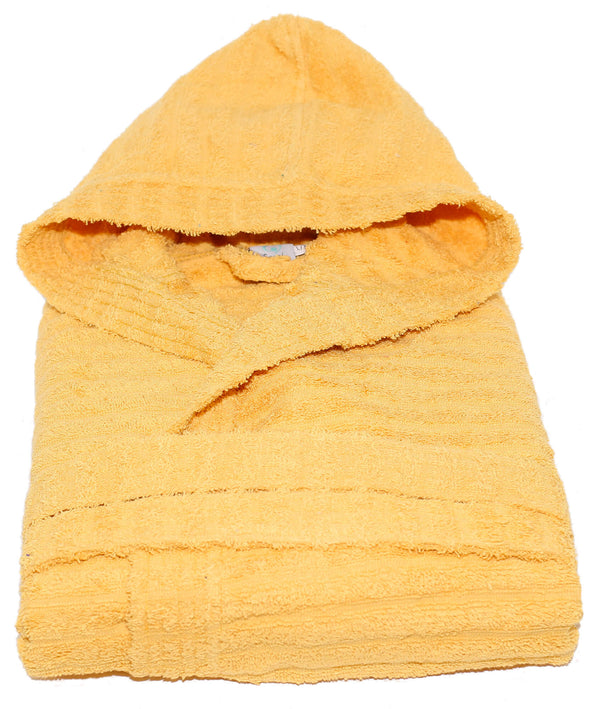 prezzo Frottee-Bademantel 100% Baumwolle Sally Horizon Senf