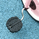 Triciclo per Bambini 70,5x50x58 cm con Seduta Regolabile e Campanello Rosa  