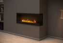 Camino a Bioetanolo da Incasso 120x45 cm  Corner 1200 Right Nero