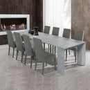 Consolle Allungabile 48/283x76x90 cm Italia cemento