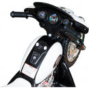 Mini Moto Elettrica per Bambini 6V Police Polizia Nera