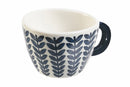Set 6 Tazzine Caffè 90 ml in Gres Villa d'Este Home Tivoli Masai Blue