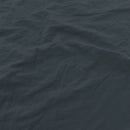 Copripiumino con Sacco e Federe Linea Water Washed Grigio Scuro