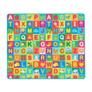 Tappeto Morbido per Bambini 200x160 cm Arrotolabile Doppia Grafica Multicolore