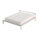 Topper Trapuntato 800 gr/mq con Fascia Coprimaterasso Morfeo Bianco Varie Misure