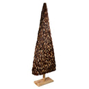 Albero di Natale in Legno H170cm Marrone