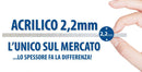 Porta Doccia 1 Anta Scorrevole a Libro in Acrilico H185 cm Dorini Bianco Varie Misure