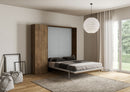 Letto Matrimoniale a Scomparsa Salvaspazio Kentaro H210 cm Marrone